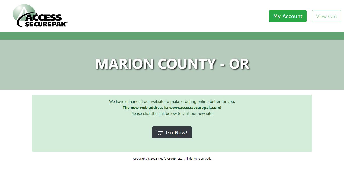 Access Securepak - Marion County Jail - OR - Welcome
